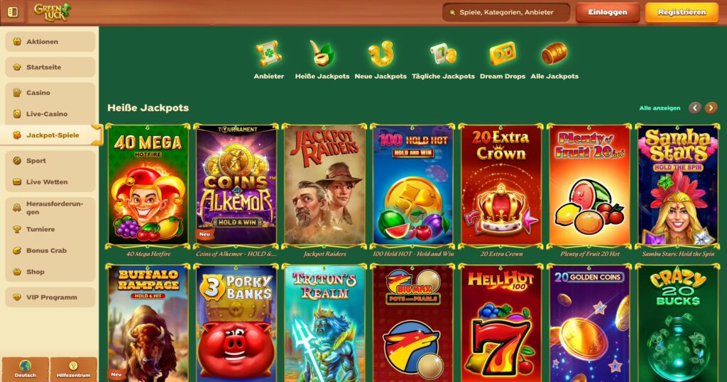 greenluck-casino-jackpots