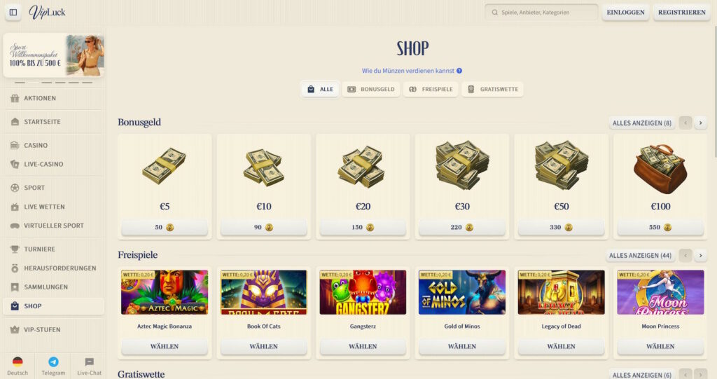 VipLuck Shop